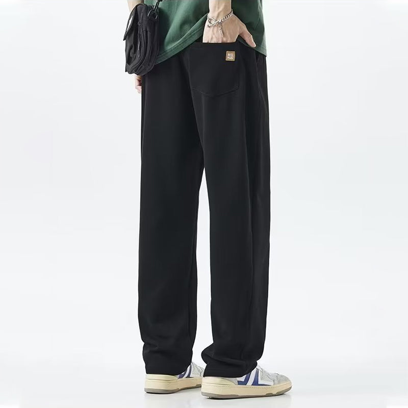 Pantalon droit décontracté
