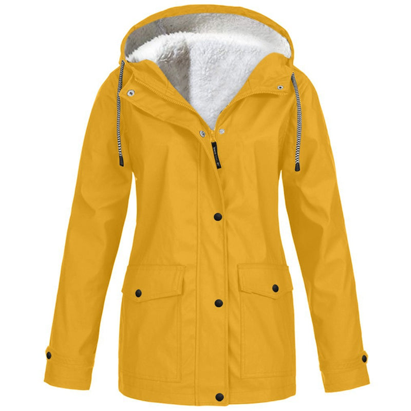 Veste coupe-vent en polaire d'hiver