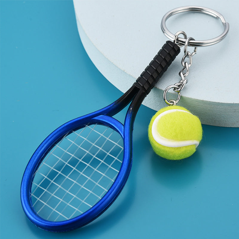 Porte-clés Mini Raquette de Tennis