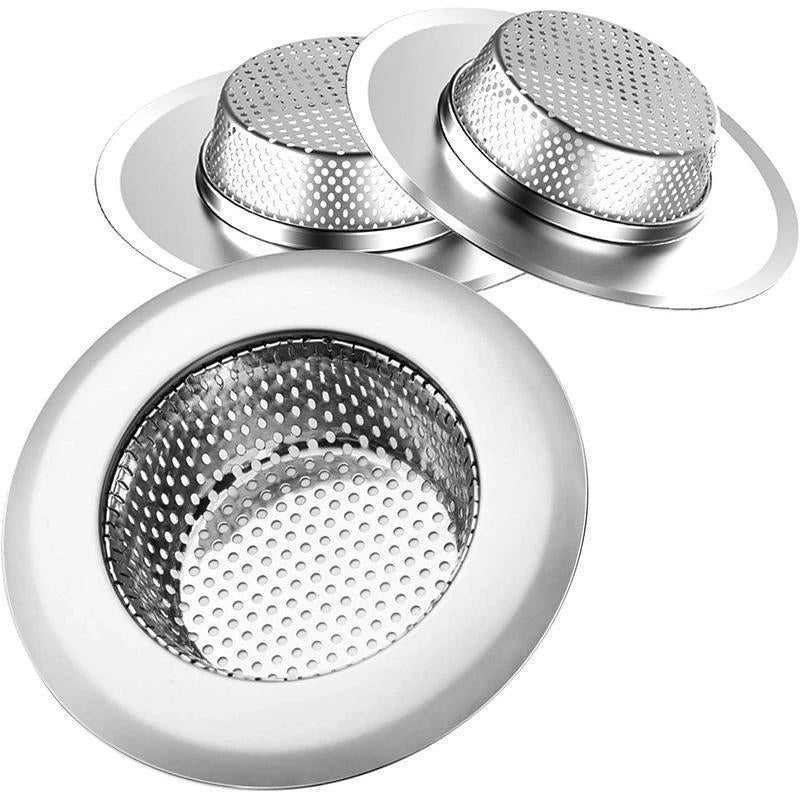 Filtre pour Éviers de Cuisine en Acier Inoxydable