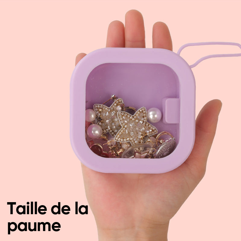 Organisateur de rangement d'accessoires pour cheveux de filles pour le voyage