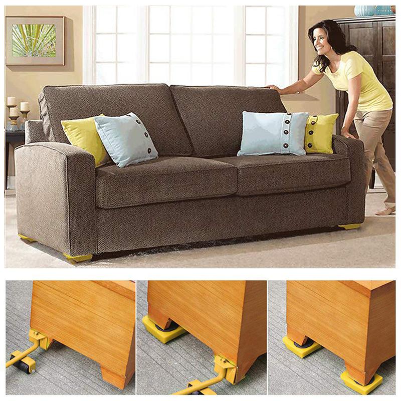 Ensemble d'Outils de Levage et de Déplacement de Meubles Lourds