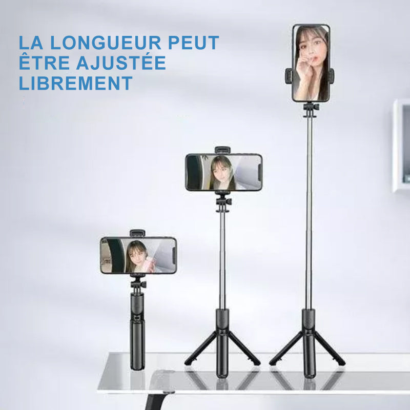 Perche à selfie Bluetooth sans fil 6 en 1