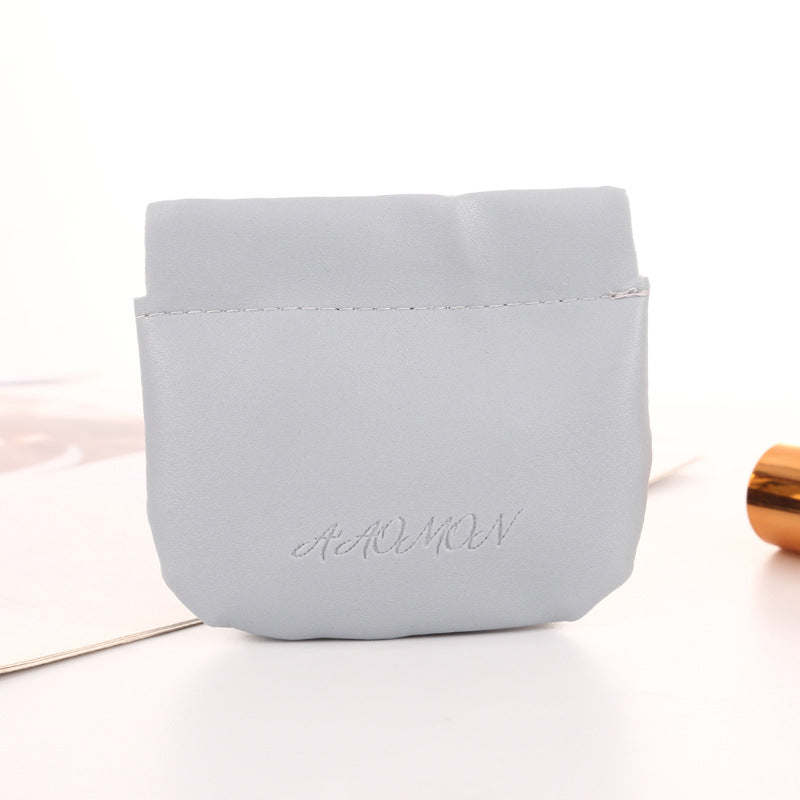 Sac Cosmétique De Poche En Cuir PU