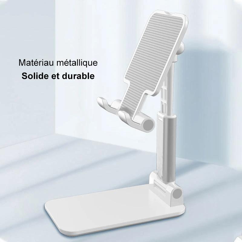 Support de tablette de téléphone de bureau pliable, support de bureau mobile