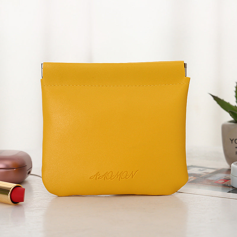 Sac Cosmétique De Poche En Cuir PU