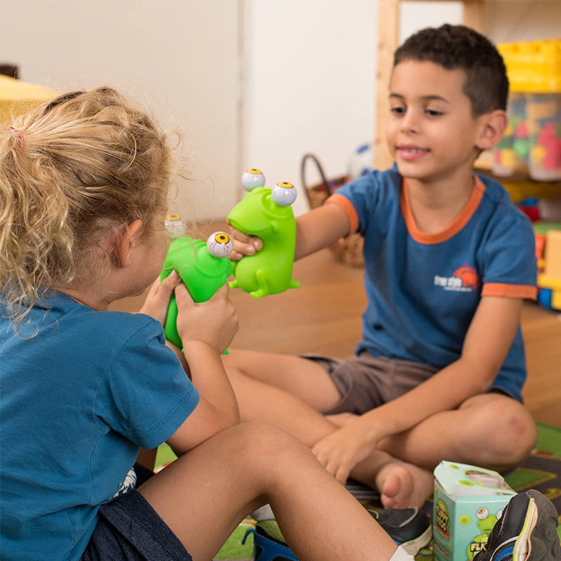 Poupées d'animales avec yeux gonflables