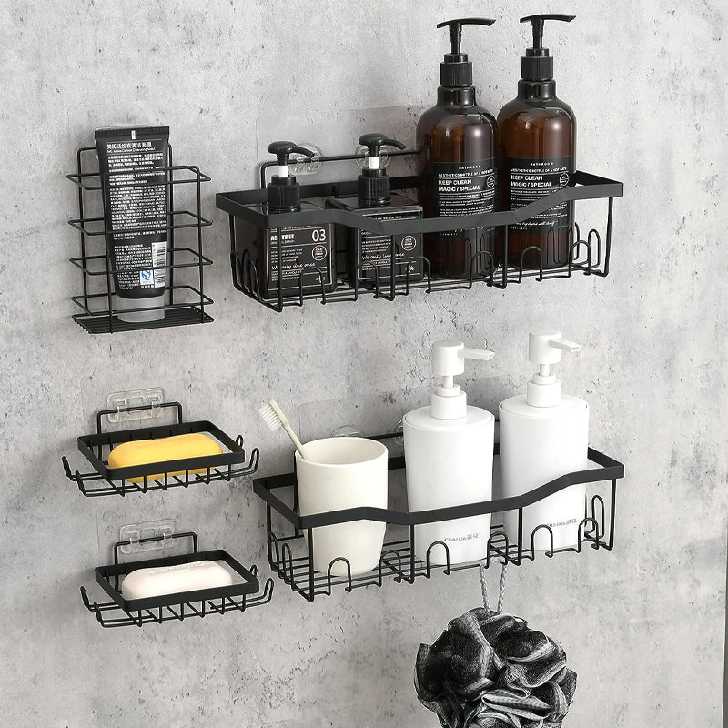 Organisateur de douche adhésif