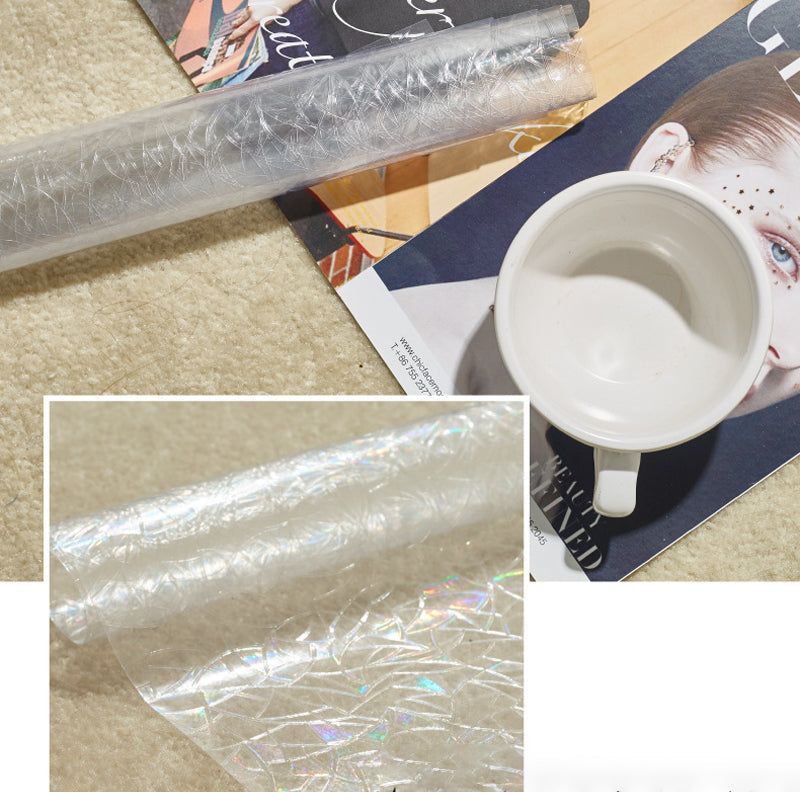 Film de verre coloré translucide 3D