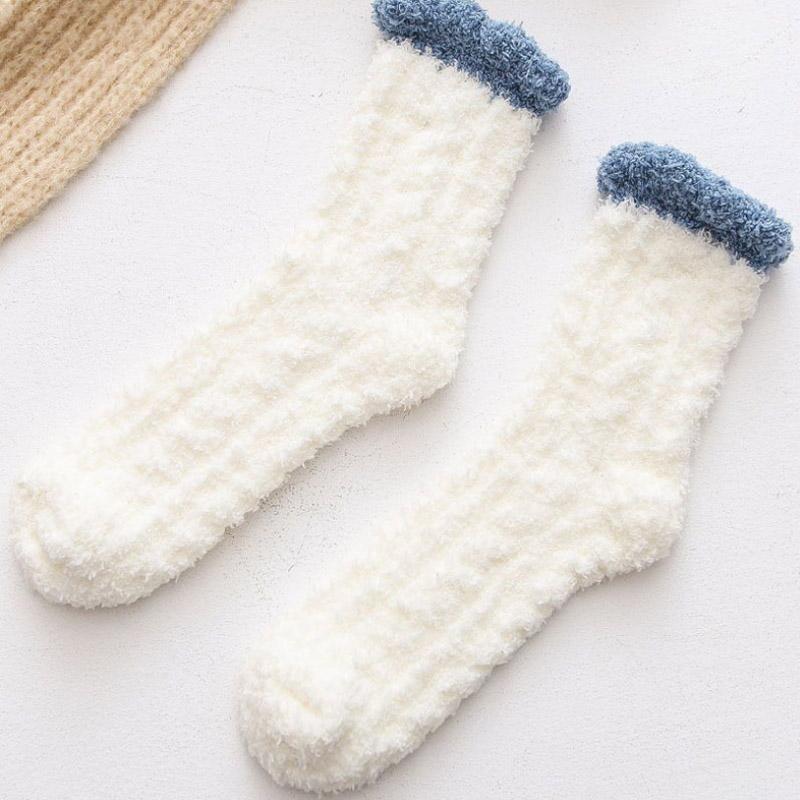 Chaussettes chaudes en laine d'agneau