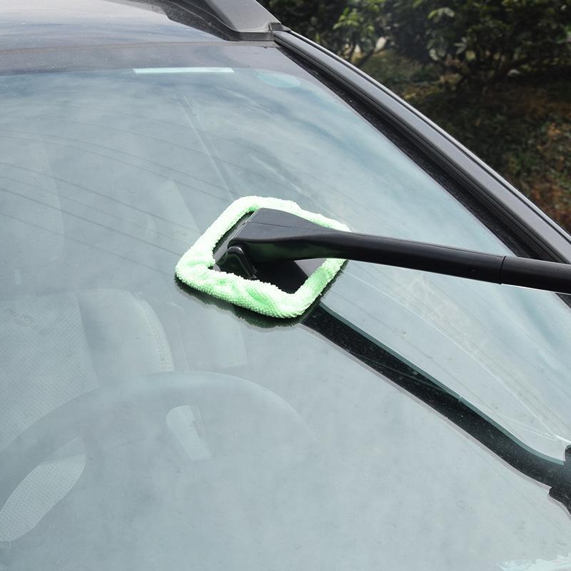 Nettoyant pour vitres de voiture en microfibre