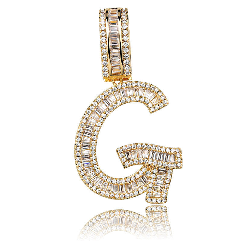 Collier Zircon Alphabétique