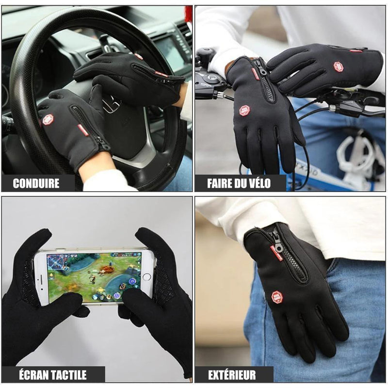 Gants Thermiques Chauds Pour Le Cyclisme ,Course Ă  Pied ,Conduite