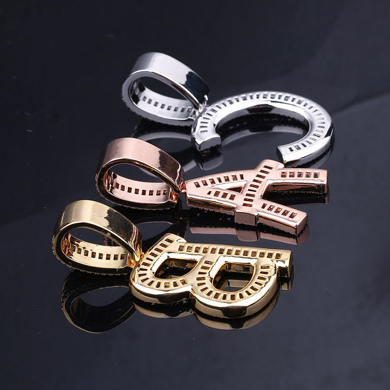 Collier Zircon Alphabétique