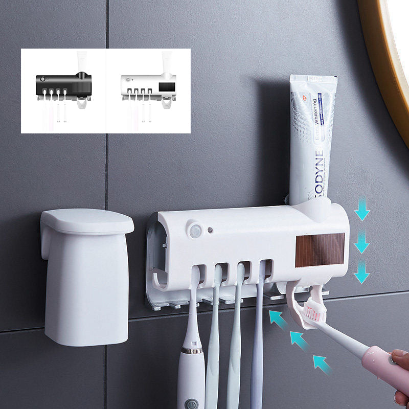 Support de brosse à dents intelligent avec stérilisation UV