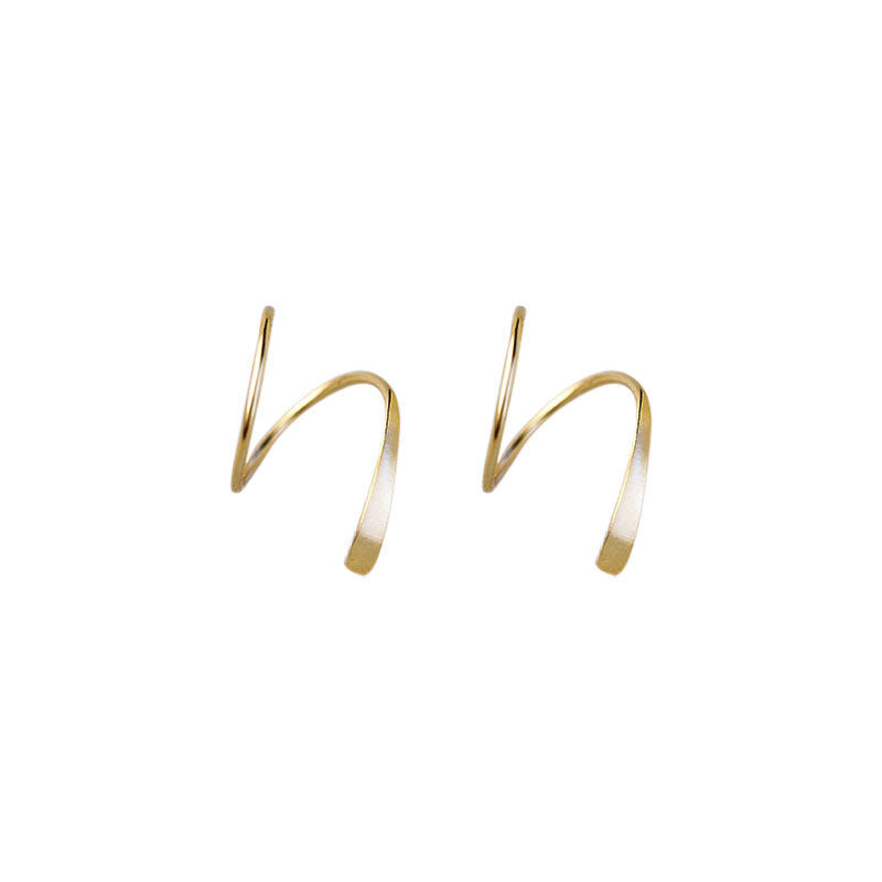 Boucles d'oreilles spirales