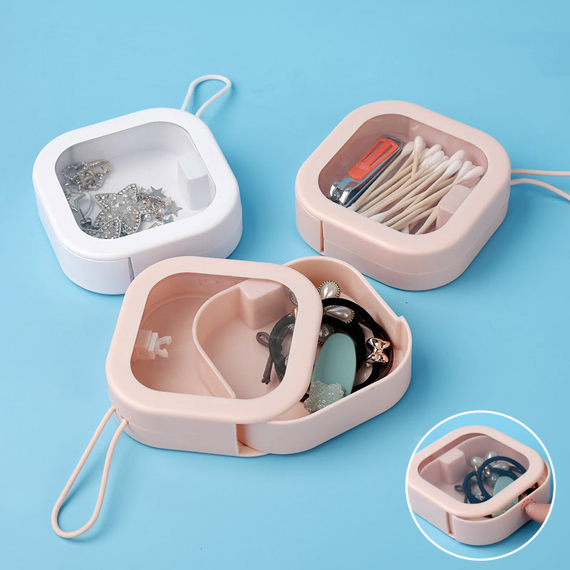Organisateur de rangement d'accessoires pour cheveux de filles pour le voyage