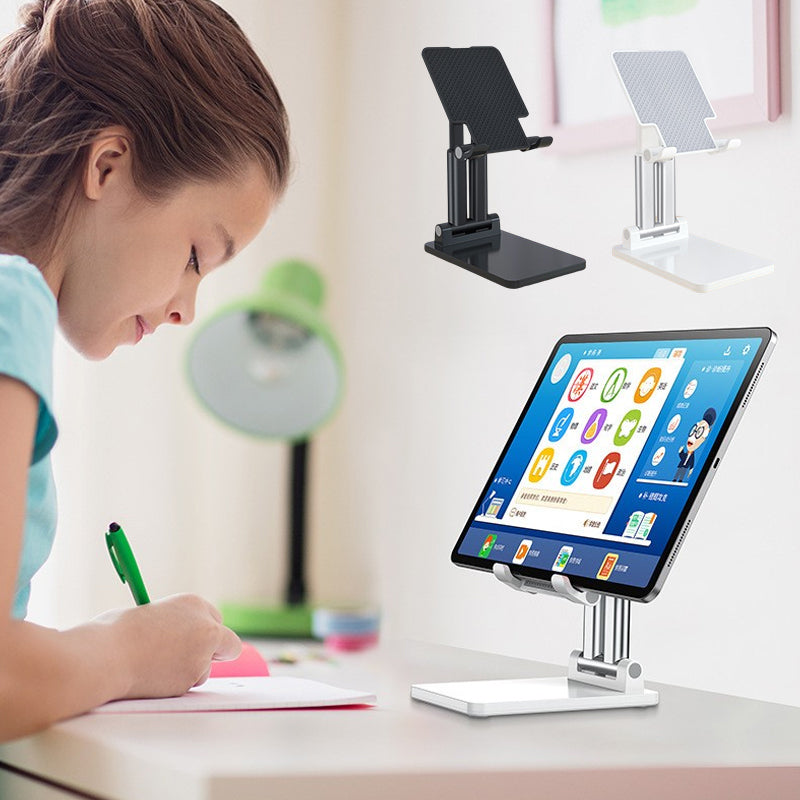 Support de tablette de téléphone de bureau pliable, support de bureau mobile