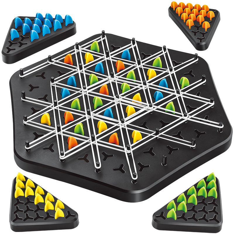 Jeu d'échecs Chain Triangle, 2 à 4 joueurs