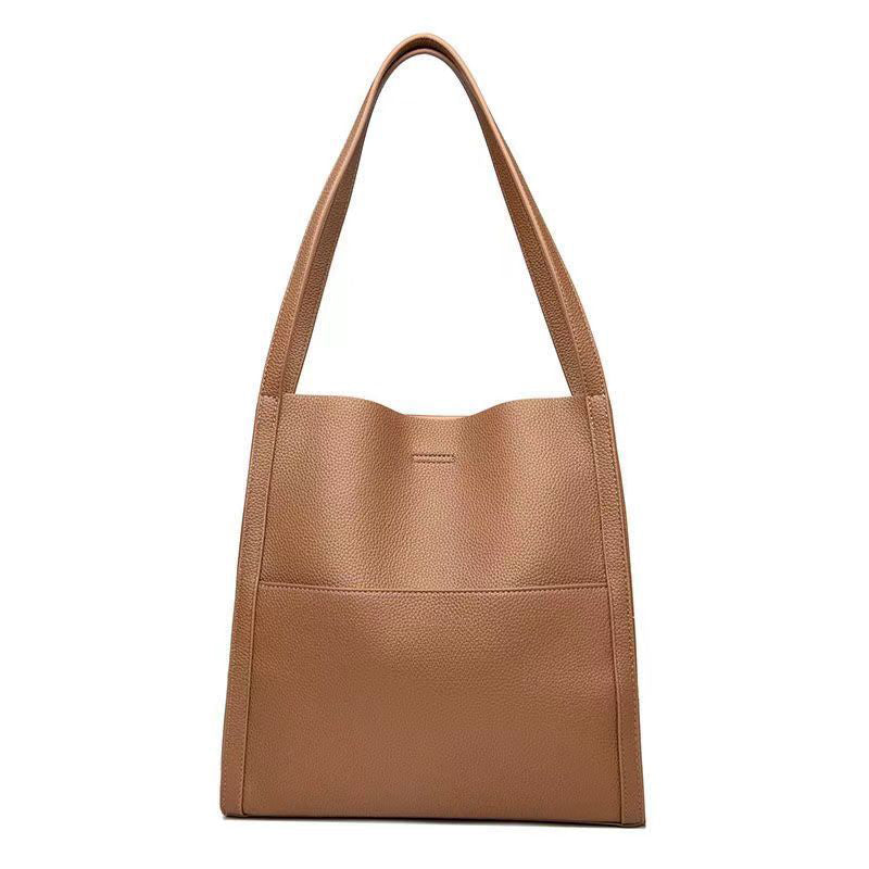 Sac à bandoulière simple de couleur unie