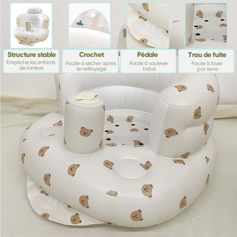 Chaise gonflable pour bébé