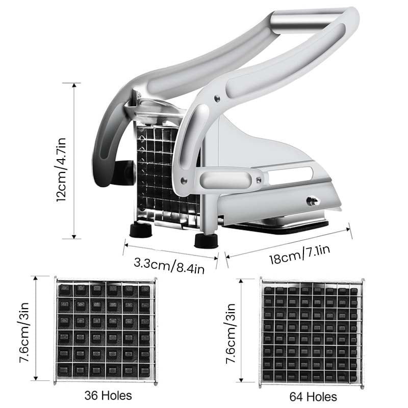 Coupe-frites en Acier Inoxydable
