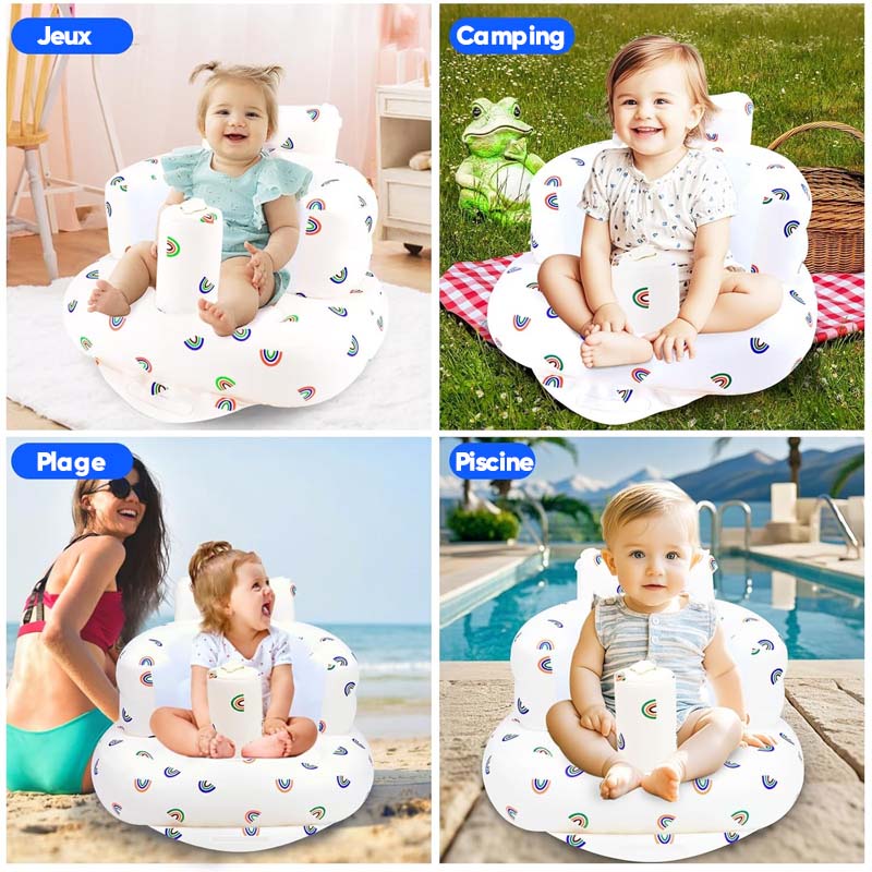 Chaise gonflable pour bébé