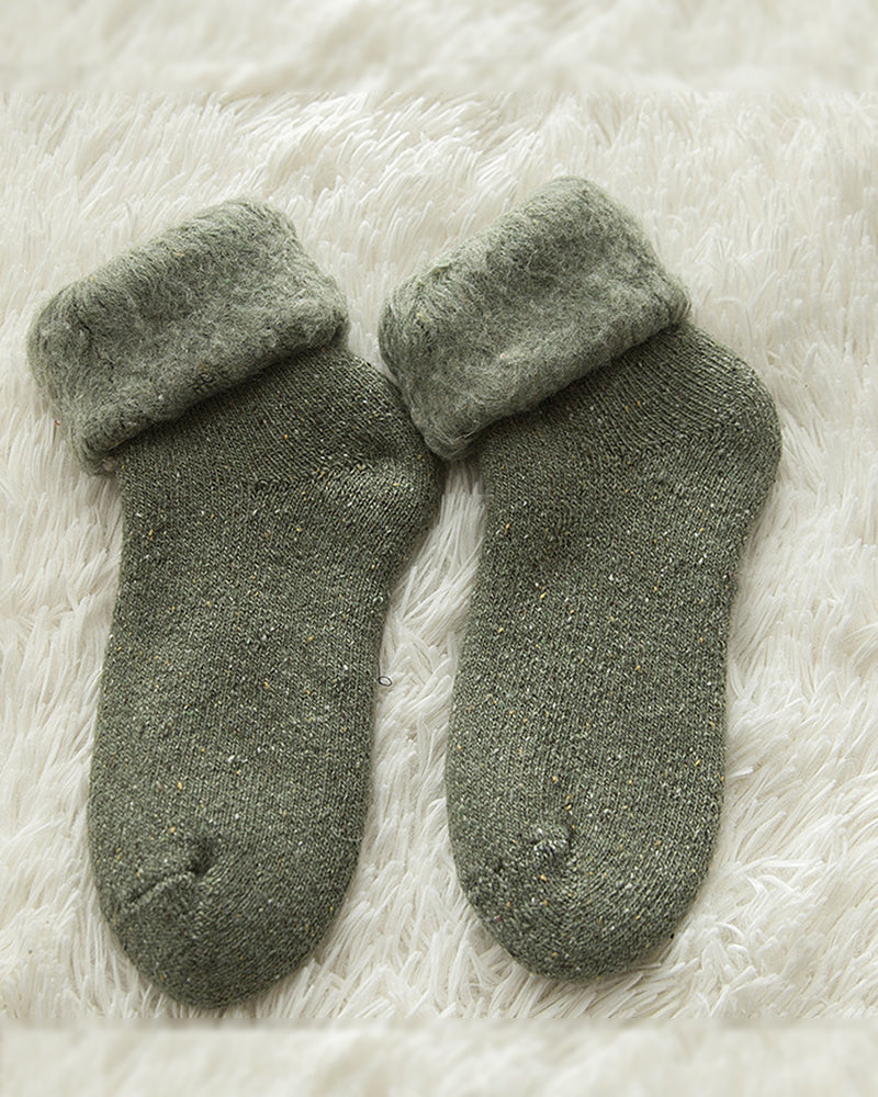 Chaussettes de couchage d'hiver chaudes et confortables pour femmes