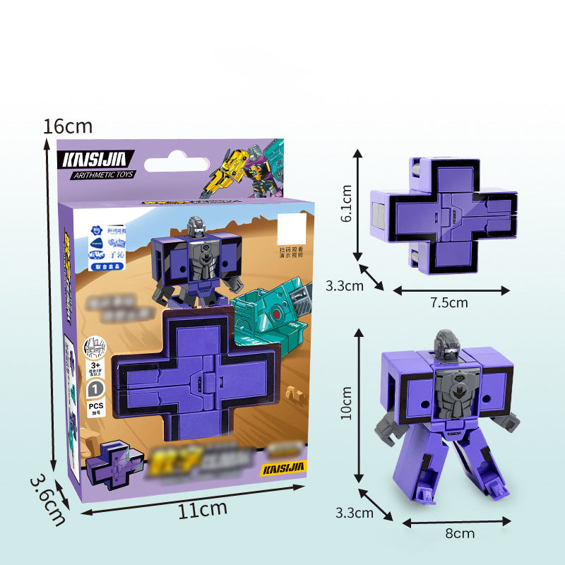 Jouet Intellectuel Robot de Déformation
