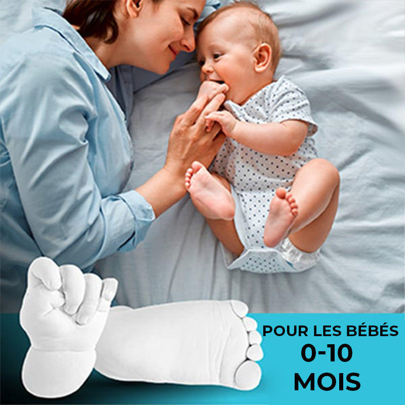 Kit de moulage à la main pour la famille et les proches – Préservez ensemble de précieux souvenirs