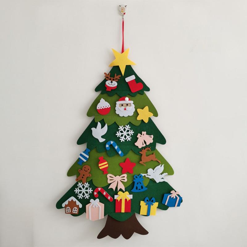 Arbre de Noël en Feutre Bricolage (Meilleur Cadeau pour Les Enfants)