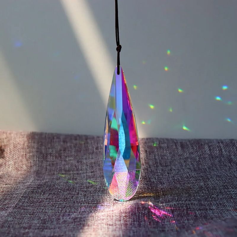 Attrape-soleil à Prisme Décoration Cristal Suspendu