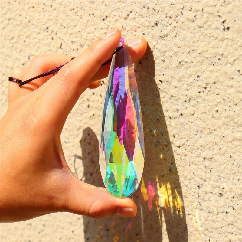 Attrape-soleil à Prisme Décoration Cristal Suspendu