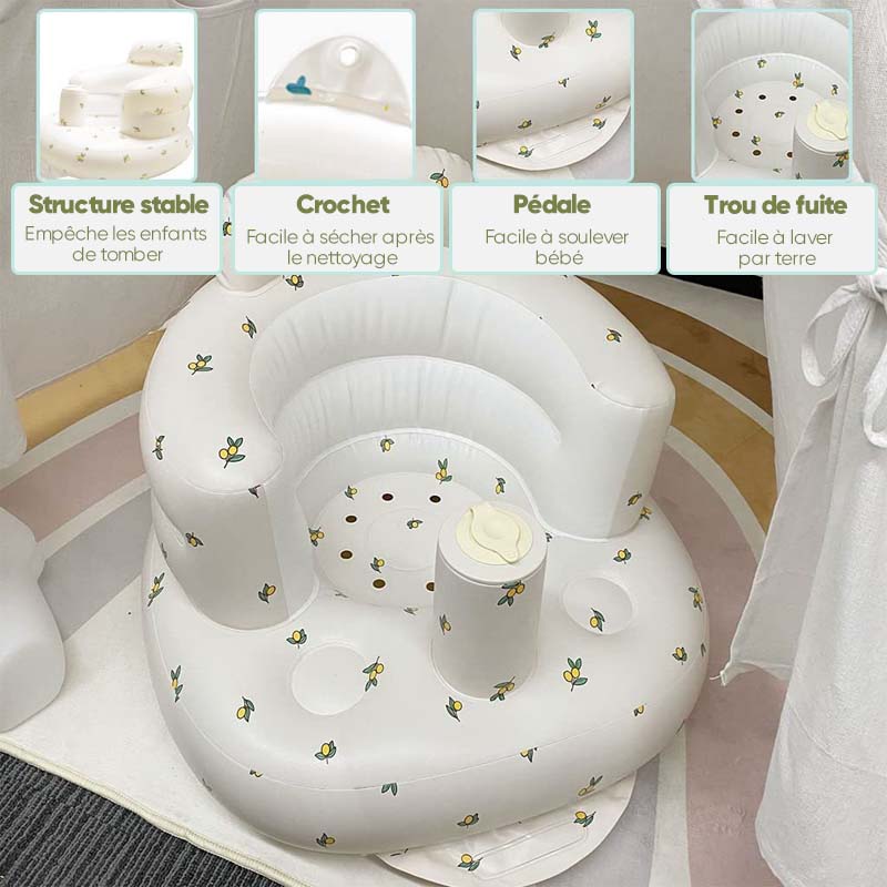 Chaise gonflable pour bébé
