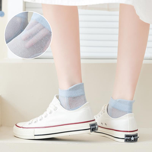 Chaussettes ultra fines antidérapantes invisibles