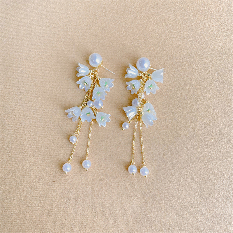 Boucles d'oreilles série tulipe