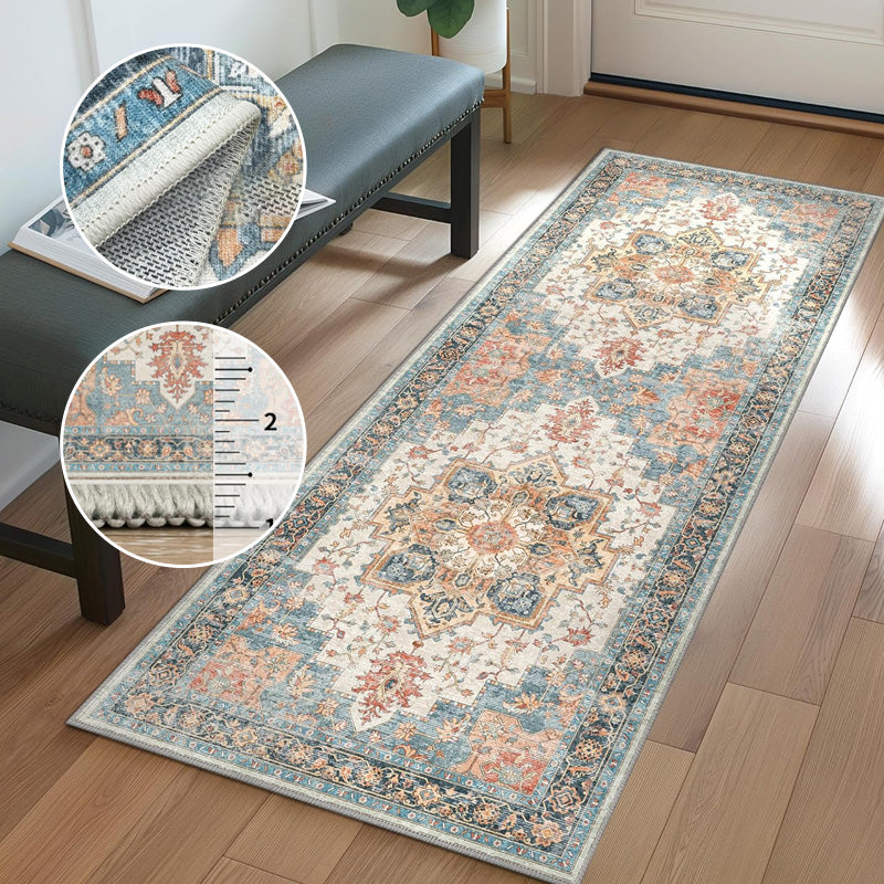 Tapis de cuisine bohémiens lavables et antidérapants