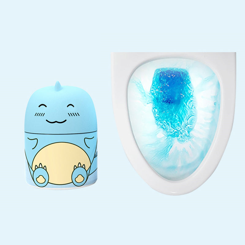 Bouteille de nettoyant pour toilettes dinosaure mignon