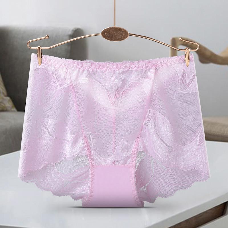 Culotte en Dentelle Brodée pour Femme