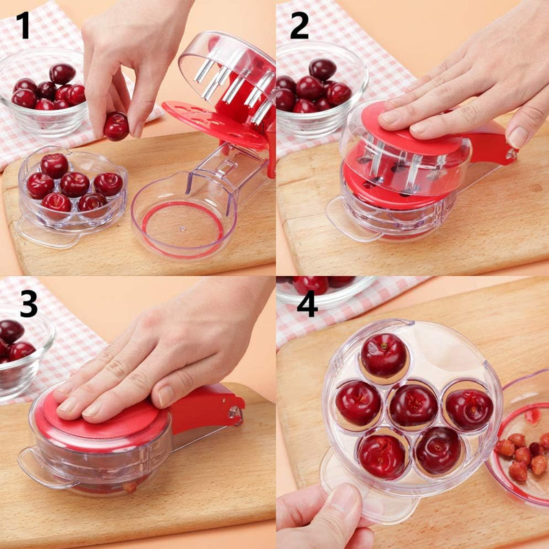 Outil pour dénoyauter les cerises