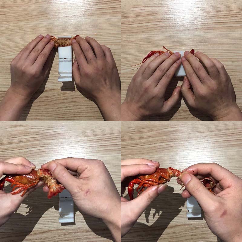 Outil de fruits de mer pour enlever les coquilles de l'écrevisse