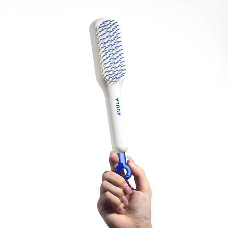 Peigne de massage antistatique autonettoyant
