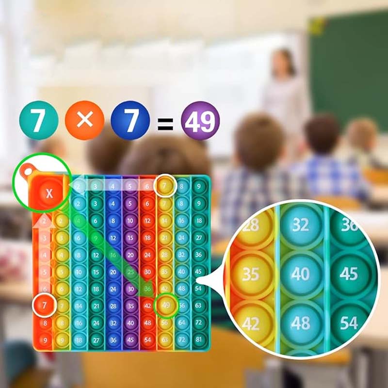 Jouets éducatifs de table de multiplication