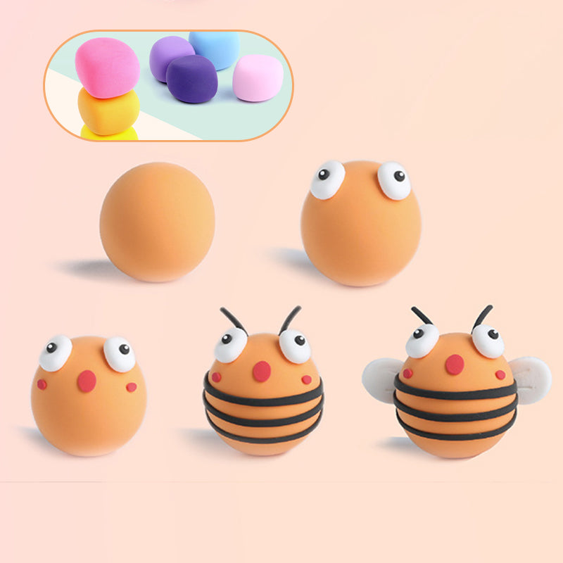 Jouets en argile ultra légers à faire soi-même