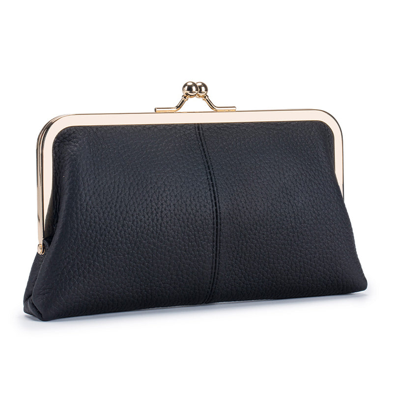 Portefeuille en cuir PU avec grande capacité