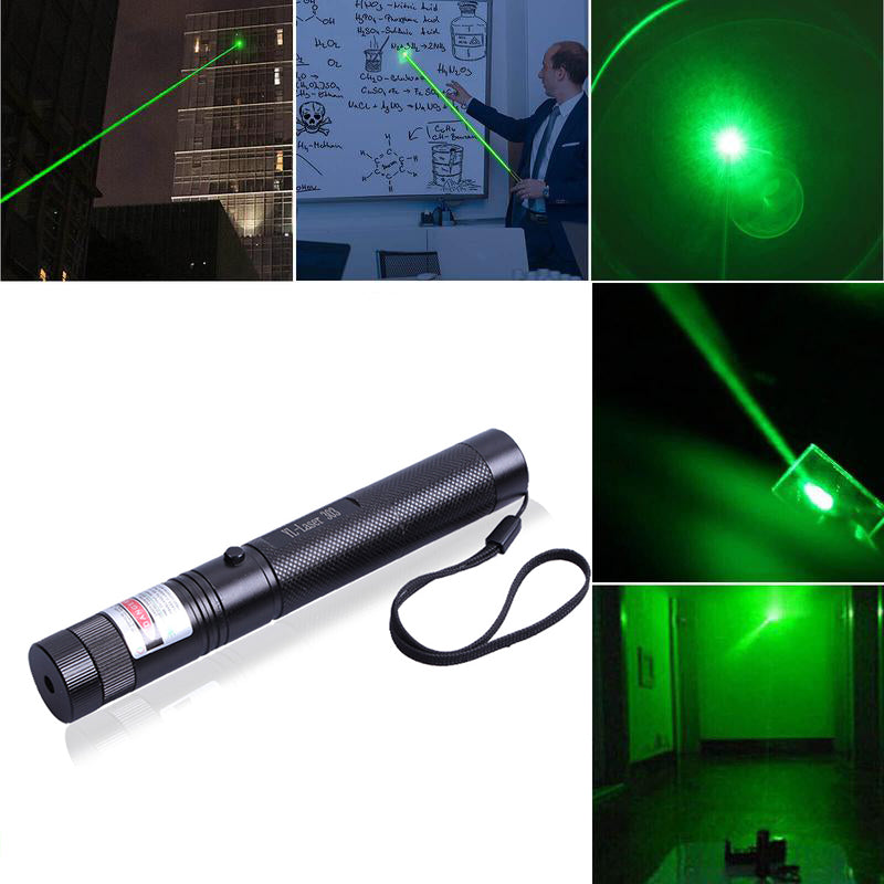 Lampe de poche/pointeur laser rechargeable longue portée