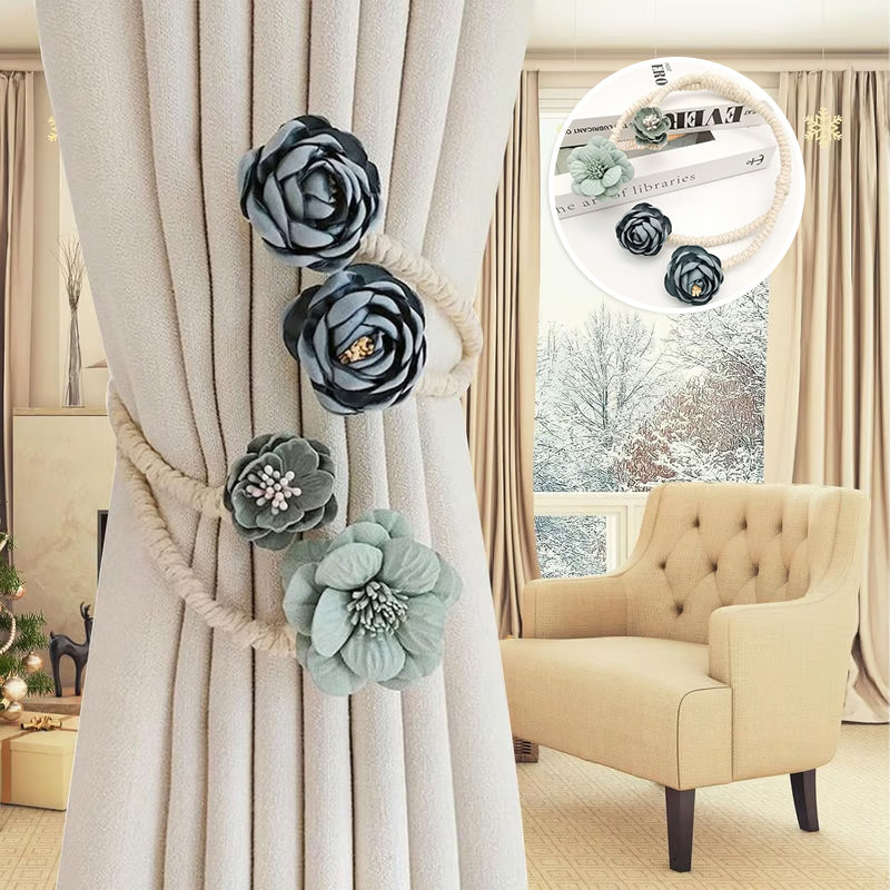 Clips pour embrasses de rideaux