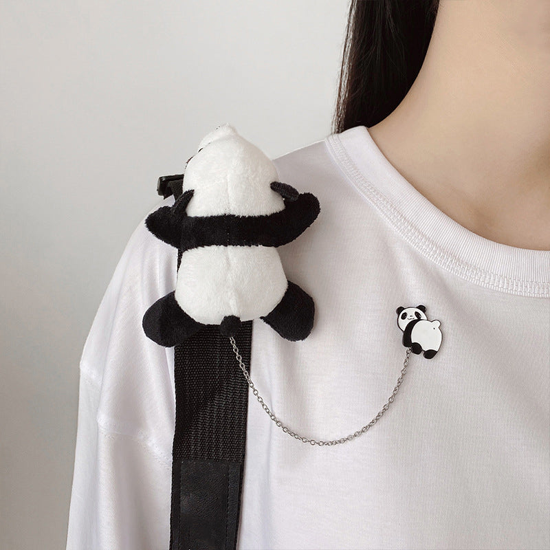 Broches en chaîne en peluche