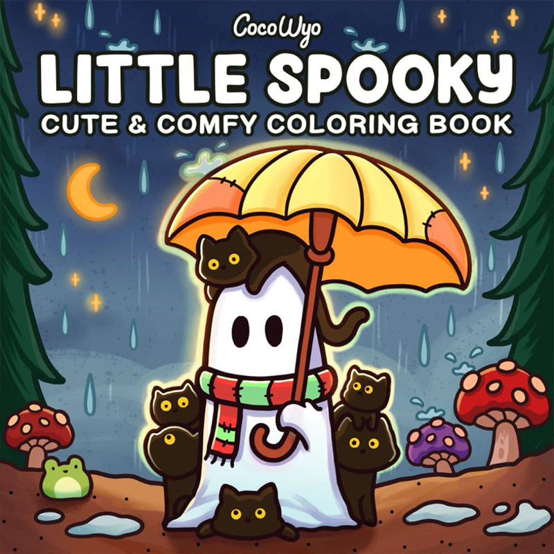 Livre de coloriage Spooky Cutie Broché