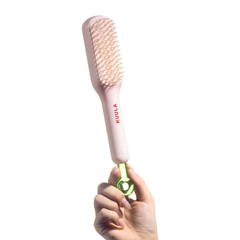 Peigne de massage antistatique autonettoyant